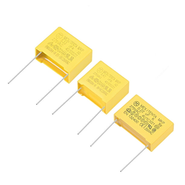 0.022uF 0.047uF 20 Pcs uxcell Polypropylene Safety Capacitors Assortment Kit DIP 275VAC X2 MKP 2 Value 0.022uF 0.047uF 20 Pcs uxcell Polypropylene Safety Capacitors Assortment Kit DIP 275VAC X2 MKP 2 Value